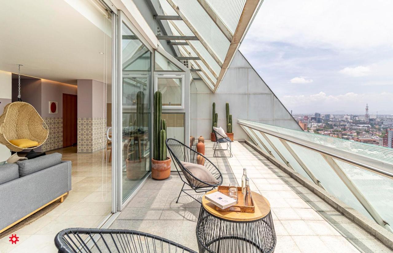 Casa Reforma By Kukun Apartment Kota Meksiko Bagian luar foto