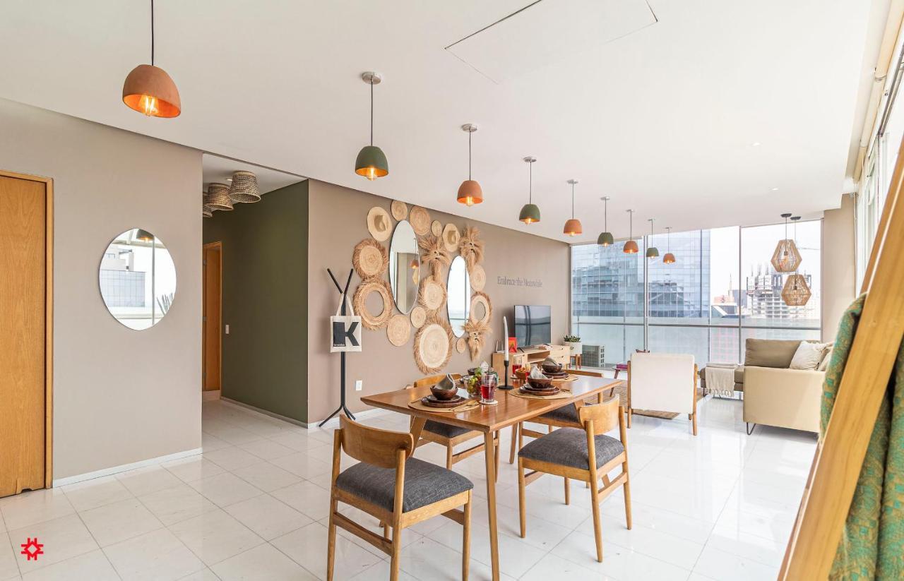 Casa Reforma By Kukun Apartment Kota Meksiko Bagian luar foto